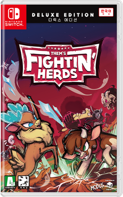 닌텐도 Switch 뎀스 파이팅 허드 디럭스 에디션 한국어판