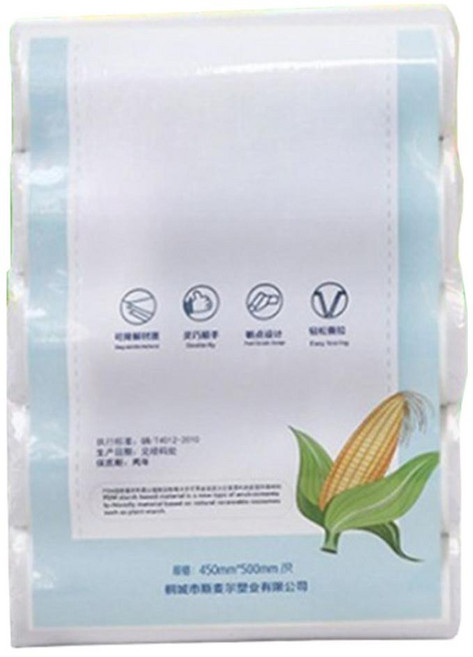玉米澱粉環保袋, 5個
