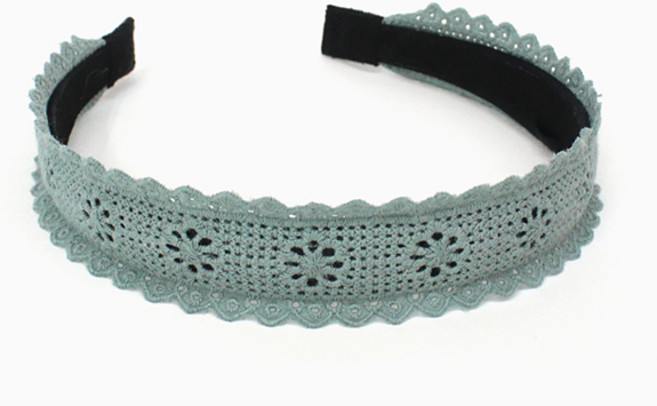 채니봉봉 여아용 탭탭 레이스 헤어밴드
