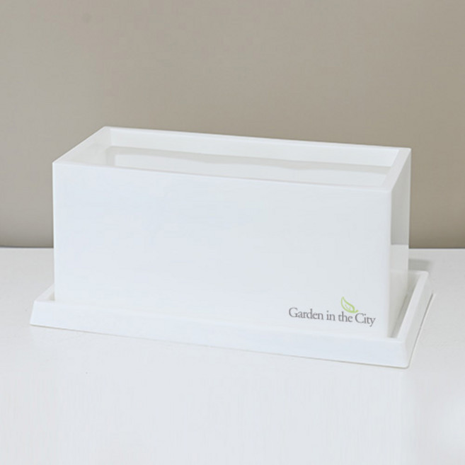 도시정원 모던 인테리어 직사각화분 2구 2412, 1개