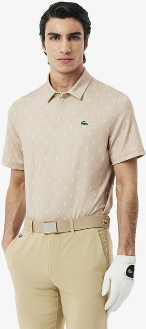 라코스테 남성용 패턴 프린팅 폴로 티셔츠 DH5175-55G