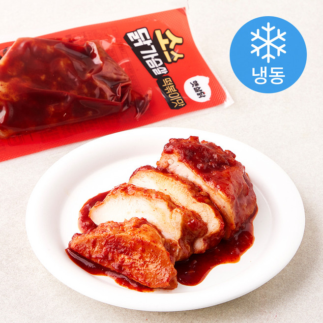 햇살닭 소스 닭가슴살 떡볶이맛 (냉동), 100g, 1개입, 10개