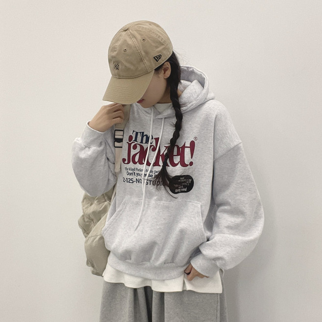 위드후이린 스튜디오 루즈핏 후드