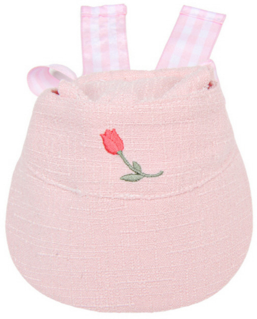 올치 반려동물 플라워 피크닉 모자 SH6548, 핑크, 1개