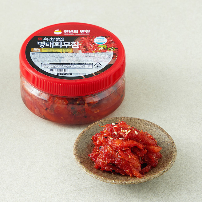 천년의반찬 속초명인 명태회무침, 200g, 1개