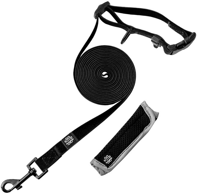 멍템 방수 핸즈프리 리드줄 3M 방수, 블랙, 1개