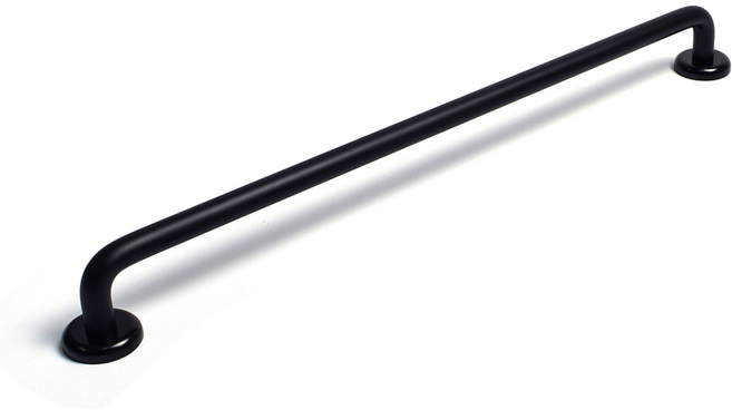 손잡이세상 자석 수건걸이 P416, 블랙, 1개