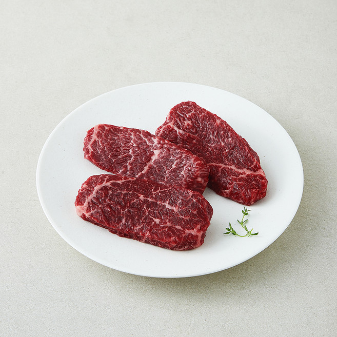 보리육촌 국내산 소고기 살치살 2등급 구이용 (냉장), 1개, 200g