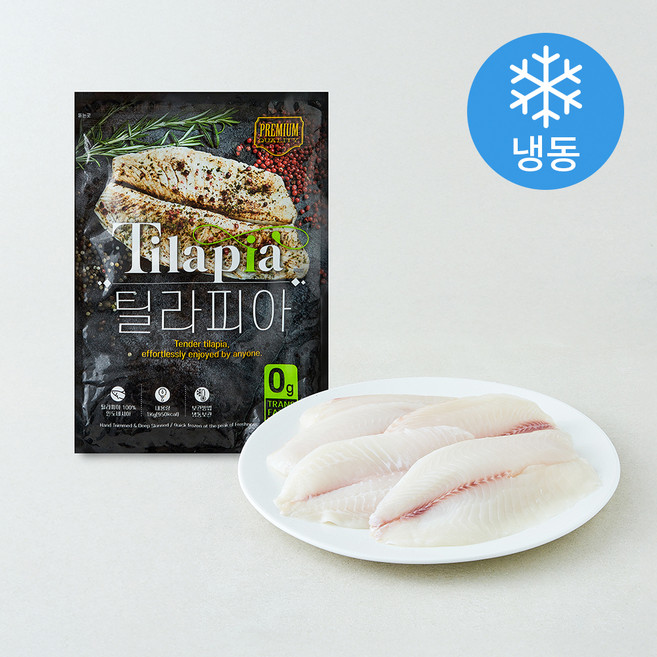 은하수산 프리미엄 틸라피아 필렛 (냉동), 1개, 1kg