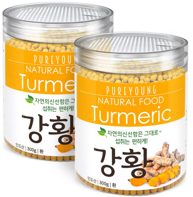 퓨어영 강황환, 2개, 300g