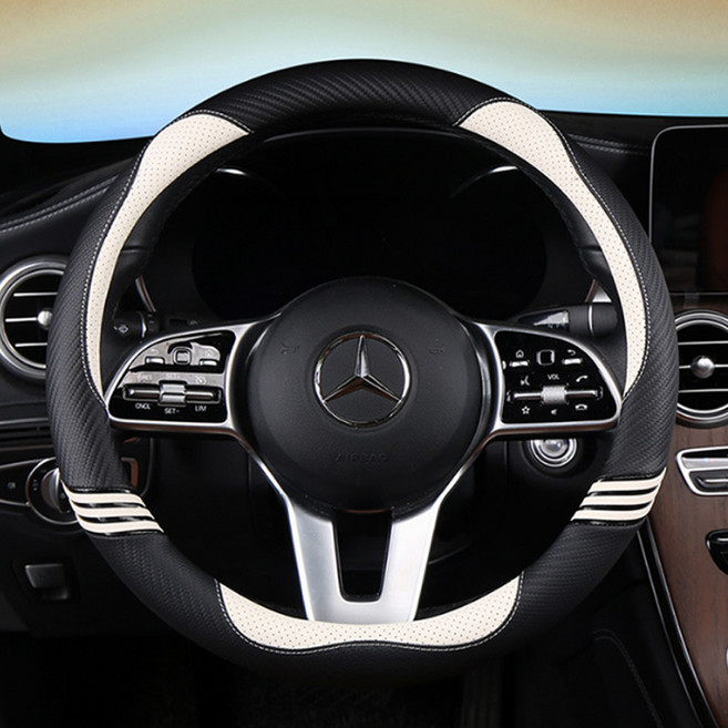 어반카 냥페이스 카본 논슬립 핸들커버, 화이트