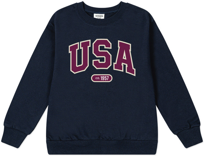 뉴욕꼬맹이 아동용 Z 맨투맨 WZ036