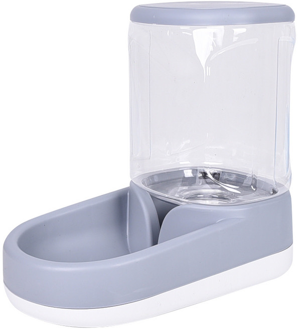 Truly House 寵物自動飲水器 3.8L 莫蘭迪限定, 灰色, 1個