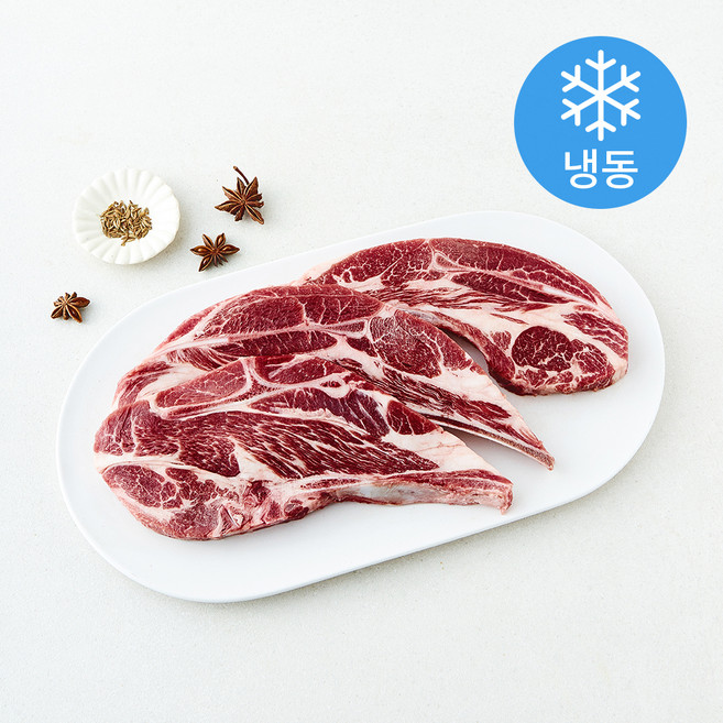 호주산 고기설계소 킹 숄더랙 양갈비 스테이크용 (냉동), 1개, 500g