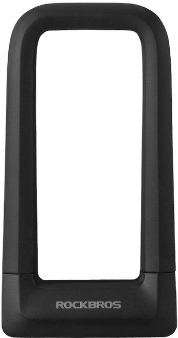 락브로스 U자형 열쇠형 잠금장치 RKS626, 블랙, 1개