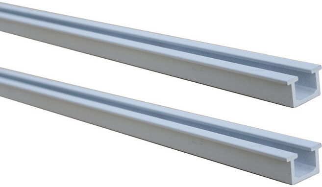 초이스하드웨어 클래식 액자 레일 1m 화이트, 2개