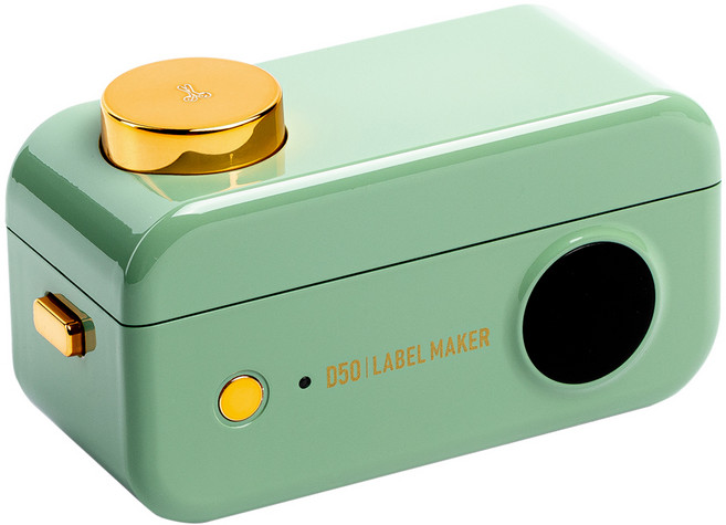 카피어랜드 D50 미니 라벨프린터, 제이드 그린, 1개