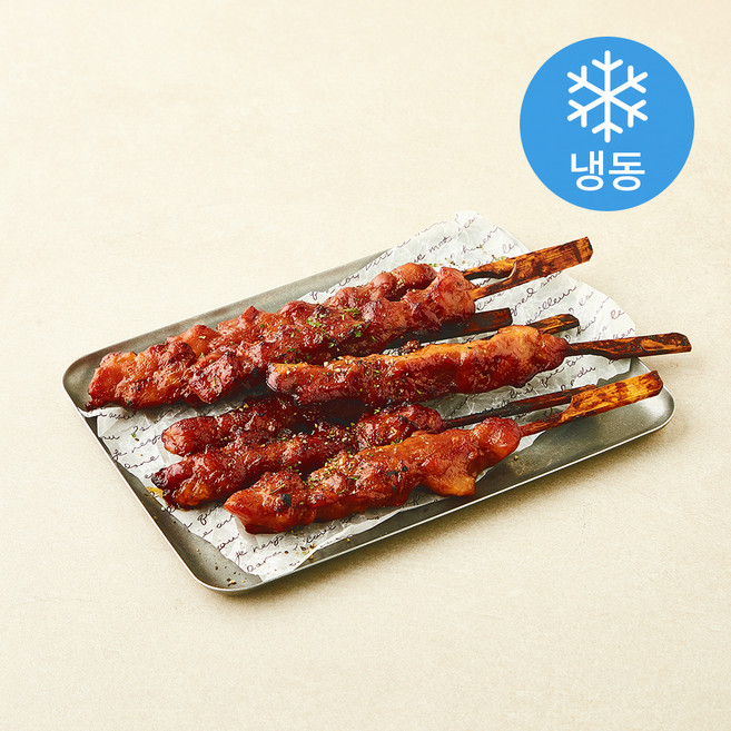 지엔씨푸드 데리야끼 닭꼬치 10개입 (냉동), 400g, 1개