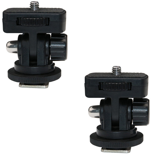 대한 스마트폰 고프로 액션캠 카메라 악세서리 1/4 핫슈 마운트 180도 회전 어댑터, AD-DH08-PH, 2개