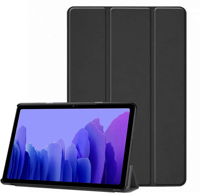 태블릿PC 3단 케이스, 블랙, 1개