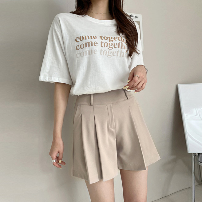 MYSEASON 女性專用 遮肚肉半長西裝短褲