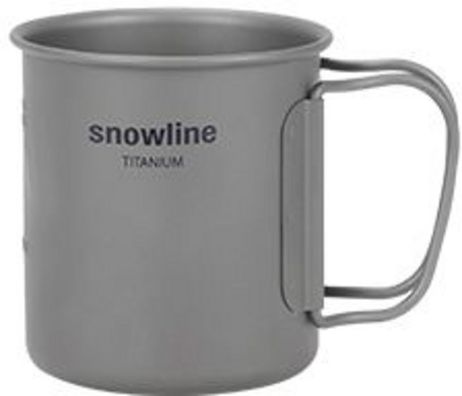 스노우라인 티타늄 머그컵 300ml, 혼합색상, 1개