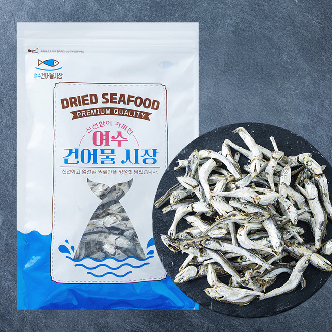 여수 건어물 시장 멸치 국물용, 1개, 300g