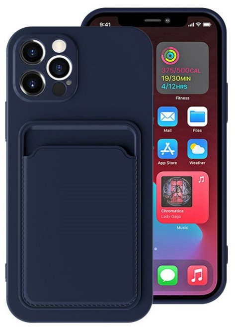 IDEAR 파스텔 카드수납 카메라보호 휴대폰 케이스