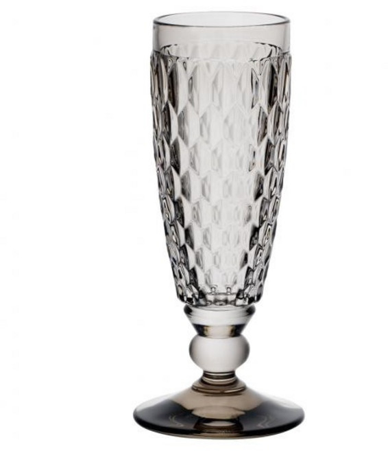 빌레로이앤보흐 보스톤 크리스탈 샴페인잔 스모크, 140ml, 1개