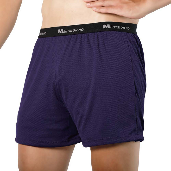 non-no 儂儂 男款 石墨烯消臭平口褲3件組