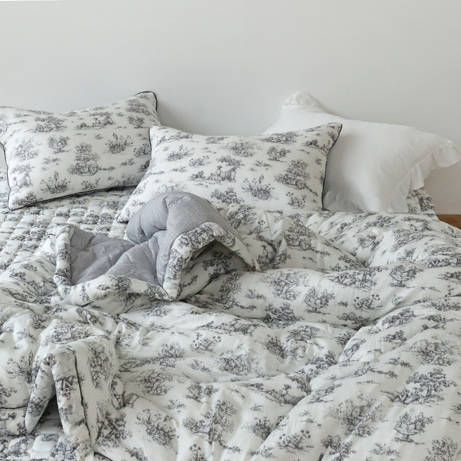 누블 클로이 명화 모달 간절기 차렵이불 세트