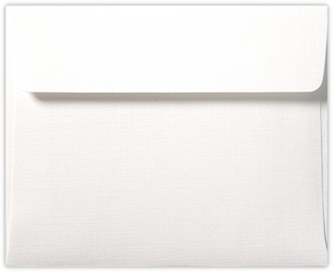 2Youngdesign 現代迷你信封, 100個裝, 白色