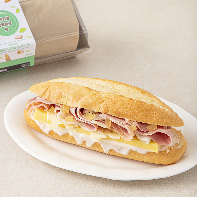 이엘후레쉬 오리지널 잠봉뵈르 핫 샌드위치, 130g, 1개