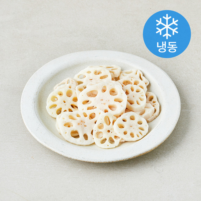 나물투데이 국내산 데친 연근채 (냉동), 1개, 250g