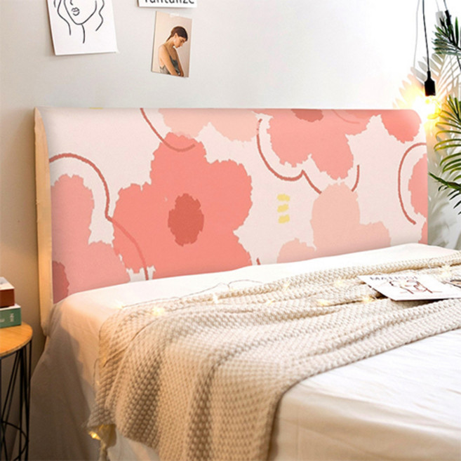 에어 데이지 일러스트 침대헤드커버, TYPE 09, 1개