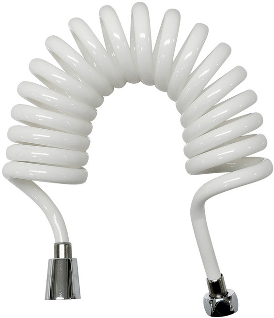 로얄통상 스프링 코일호스, 3m, 화이트