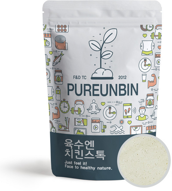 PUREUNBIN 高湯用雞湯粉, 300g, 1個