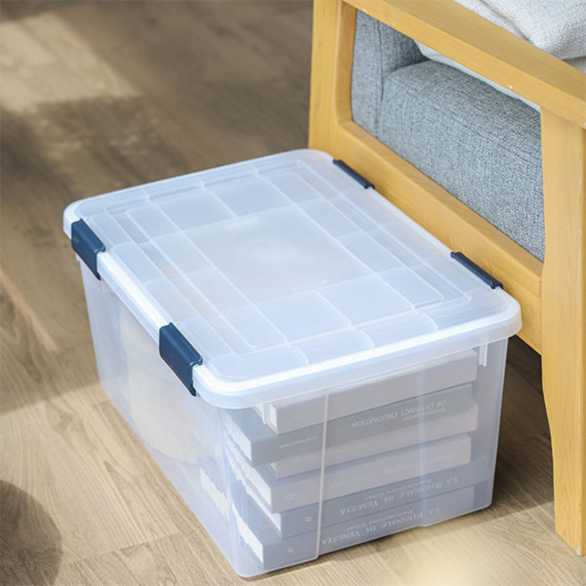 아이리스 밀폐 리빙박스 특대형 MIP-75, 투명, 1개