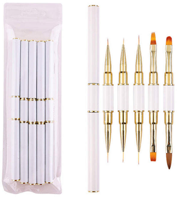 카카스 네일브러쉬 5종 세트, KN-B3054, 1세트