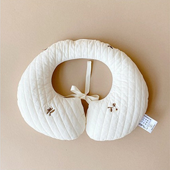 마롤로뜨 유아용 100수 누빔 유모차 카시트 목쿠션, 포근목화