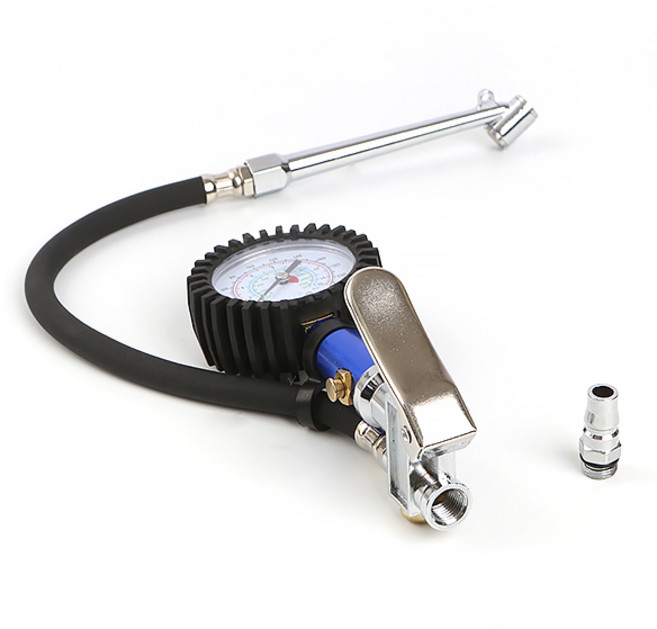 지오비즈 타이어 게이지 TG-B1 + 카플링 세트, 1세트, 혼합색상