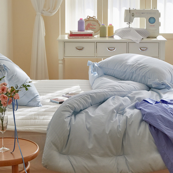 마틸라 포니테일 차렵이불 + 베개커버 세트