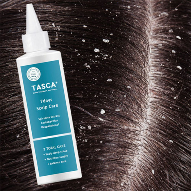 타스카바이오 타스카 세븐데이즈 스캘프 케어 두피 스크럽, 3개, 200ml