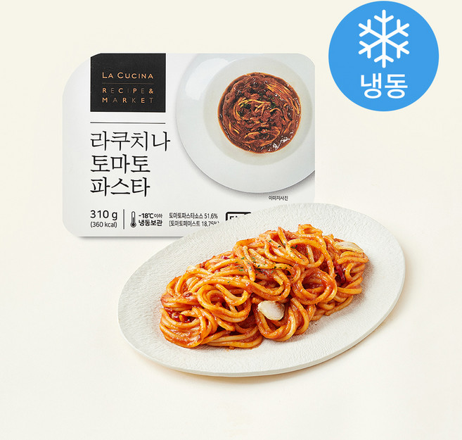 라쿠치나 토마토 파스타 (냉동), 310g, 1개