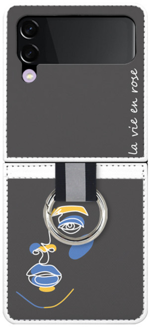 바니몽 컬러인라인 가죽 포켓 휴대폰 케이스