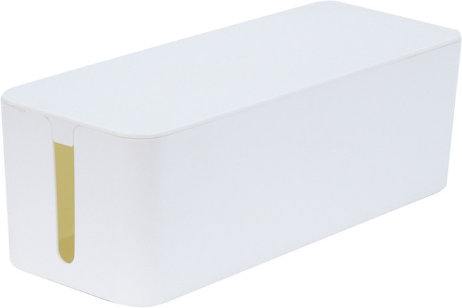 케이블 정리함 화이트 대, 1개