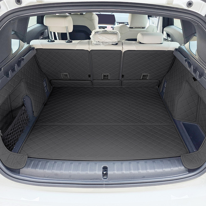 비비키 프리미엄 풀커버 트렁크매트, BMW X1 U11 2023년형 가솔린 디젤, 블랙