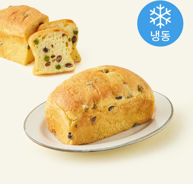 브로드카세 72시간 발효종 콩 브리오슈 식빵 (냉동), 220g, 1개, 1개입