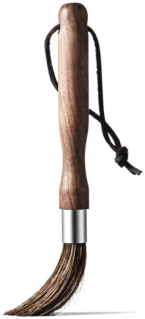 칼딘 커피 그라인더 청소 스트레이트 브러쉬, 월넛, 1개