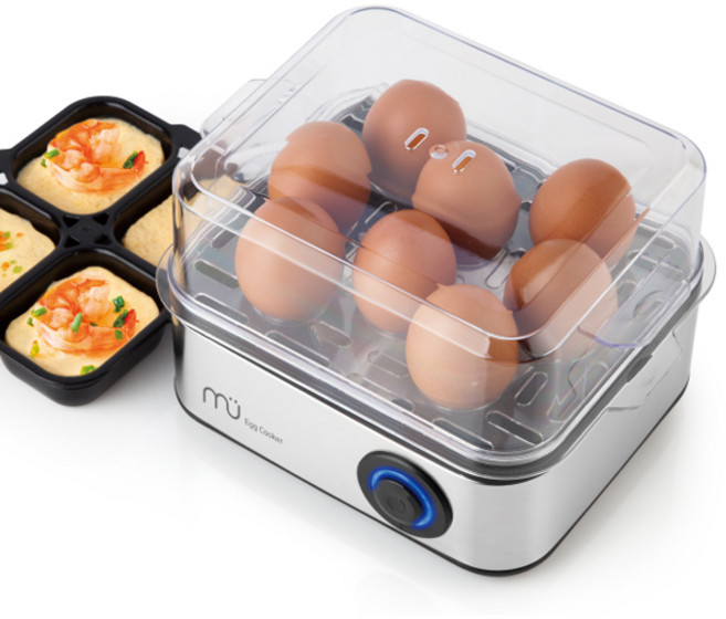 The MU 多功能不鏽鋼單層實惠型蒸蛋器, MU-ES110Y